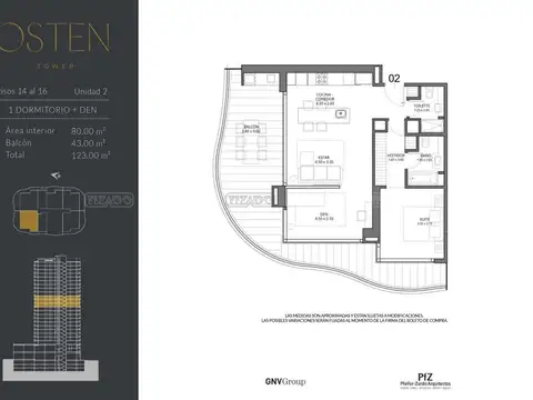 Departamento en Venta en Belgrano Chico, USD 615.000