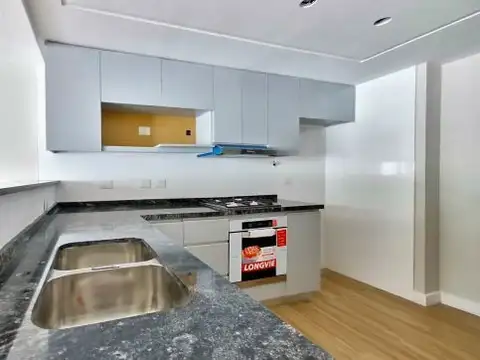 Departamento 2 ambientes con 2 baños