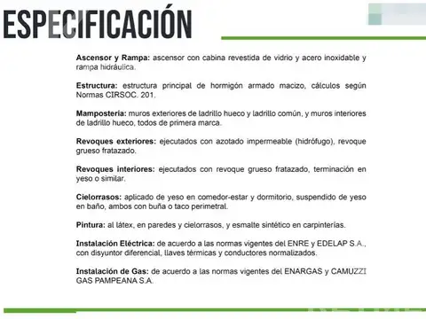 Departamento en Venta en Barrio Norte, USD 105.000