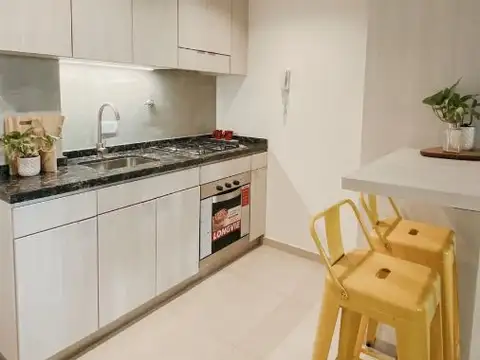 Departamento 2 ambientes con 1 baño