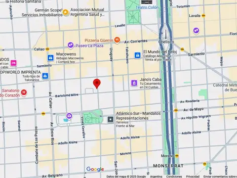 Departamento en Venta de Monoambiente