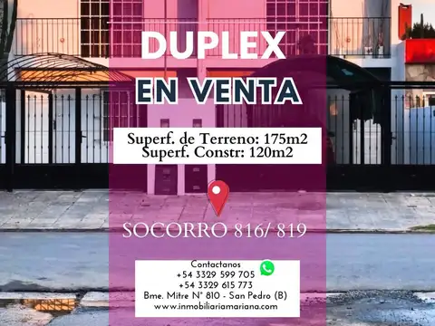 Duplex´s en Venta - San Pedro