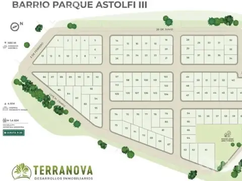 PRE- LANZAMIENTO BARRIO ASTOLFI III- ULTIMO MES
