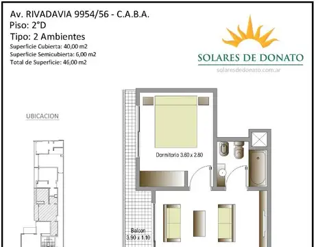 AVENIDA RIVADAVIA 9900, Piso 1