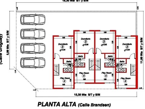 Depto Tipo Casa en Venta de 2 ambientes