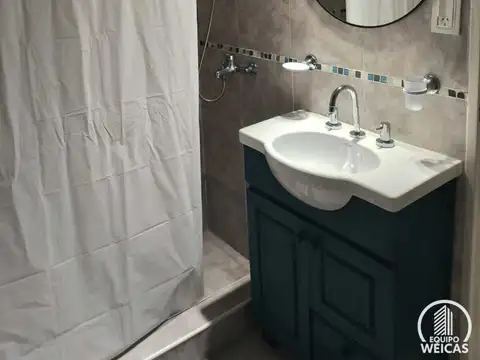 Departamento 2 ambientes con 1 baño