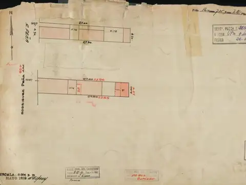 Terreno en Venta 4  mts Frente