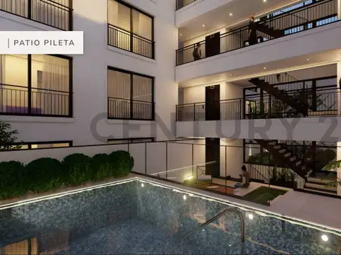 Departamento Monoambiente con 1 baño