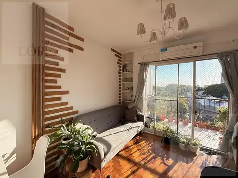 Departamento 2 ambientes con 1 baño