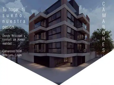 VENTA DEPARTAMENTO DE 3 AMBIENTES AL FRENTE EN VILLA LURO