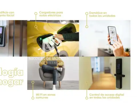 Departamento Monoambiente con 1 baño