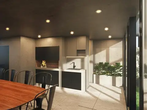 Oficina Monoambiente con 1 baño