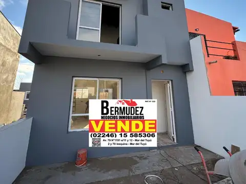 Venta Dúplex 3 Ambientes Al Frente En Mar Del Tuyu Calle 7 Entre 66 Y 67 N°6739