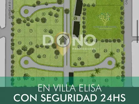 Calle 13 C entre, C. 419 y 421