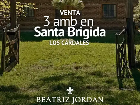 CASA 3 AMBIENTES EN VENTA, BARRIO SANTA BRIGIDA, LOS CARDALES