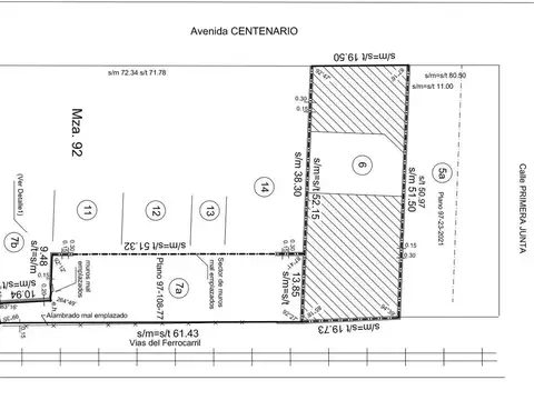 Avenida Centenario al 600