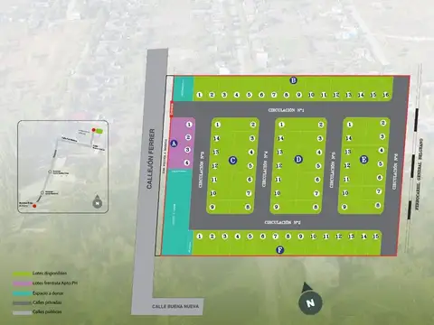 Terreno en Venta en Bermejo, USD 8.000