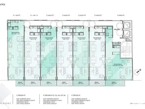 Departamento en Venta en Palermo Nuevo, USD 199.050