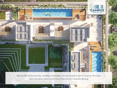 Oficina en Alquiler en Barrio Parque, USD 570