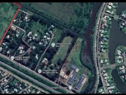 Terreno en Alquiler 100  mts Frente