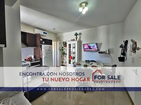 Departamento de 2 Ambientes – Muy Luminoso, Moderno y con Bajas Expensas