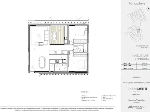 Departamento en Venta en Barrio Parque Leloir, USD 345.885