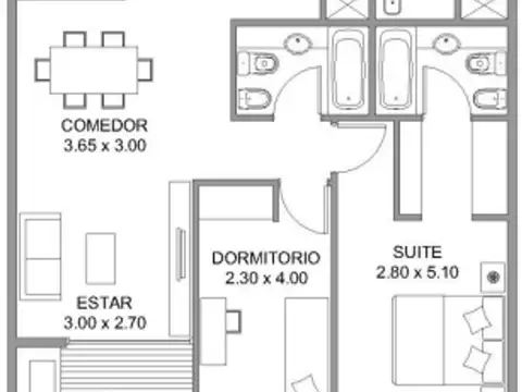 Departamento en Venta 1 año