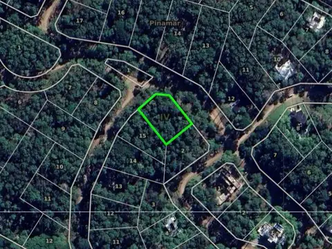 Terreno en Venta en Carilo, USD 124.000