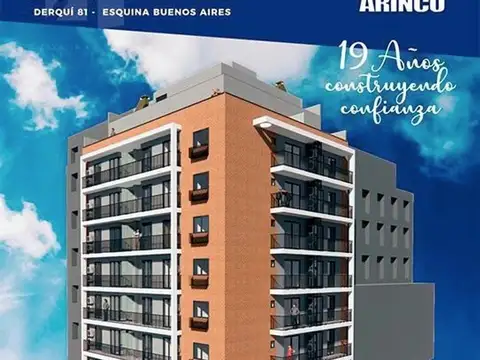 Departamento 2 ambientes con 1 baño