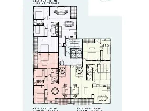 Departamento en Venta de 4 ambientes