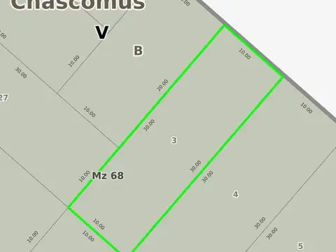 Terreno en Venta en Chascomus, USD 17.000