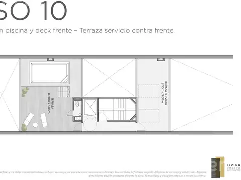 Departamento en Venta con 1 cocheras