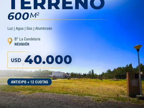TERRENO EN VENTA LA CALENDARIA NEUQUÉN