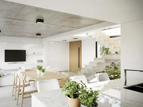 Casa 4 ambientes con 2 baños