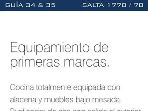 Departamento en  Salta 1778