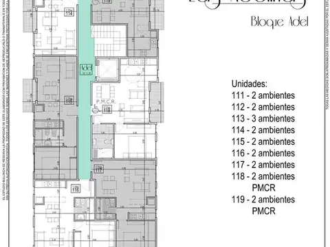 Departamento 3 ambientes con 1 baño