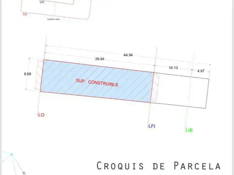 Terreno LIMITE PALERMO  TOMO METROS 2000 METROS VENDIBLES. TERRENO LIMPIO SIN DEMOLICION