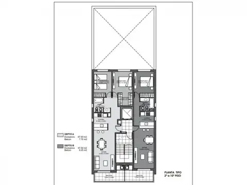 Departamento en Venta de 2 ambientes