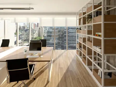 Av. del Libertador 6201 * Sr  - 4º 1 - Oficinas con amenities - Con renta