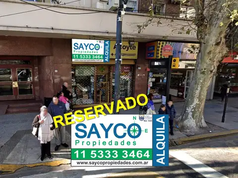 RESRERVADO - Alquiler Local - Caballito – Acoyte 100 y Yerbal – Local de 6x 10 + Patio