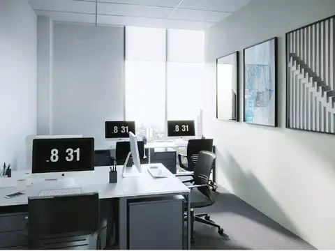 Renta de oficinas comerciales amobladas para 15 personas en Montevideo, No18 El Globo