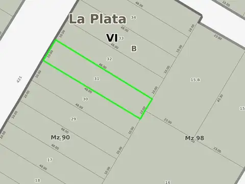 Soldati e/ Camino Centenario y Calle 5