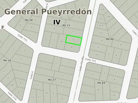 Terreno en venta - 800Mts2 -Chapadmalal