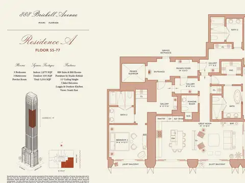 Departamento en Venta con 1 cocheras