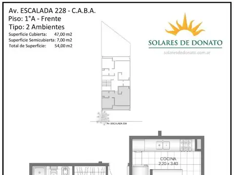 ESCALADA 200, Piso 1