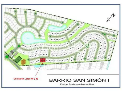 Terreno en Venta 20  mts Fondo