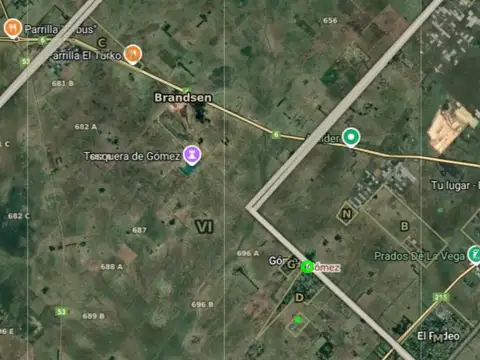 Terreno en Venta de 830,0 m2