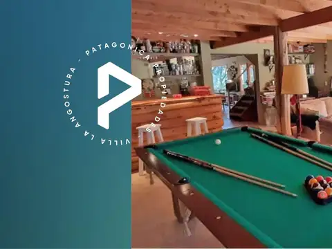 VENTA – Casa de 265m2 , sobre lote de 3800m2 en Rincon de Lynch, Villa la Angostura