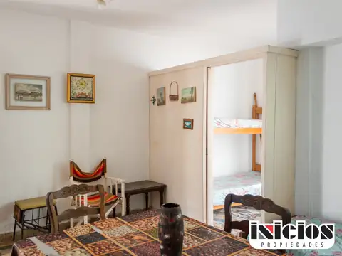 Departamento 2 ambientes con 1 baño