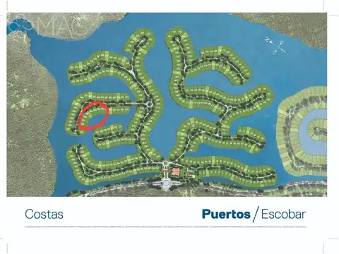 Lote Costas, Puertos